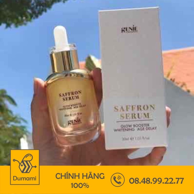 Serum Saffron Glow Genie 30ml chính hãng