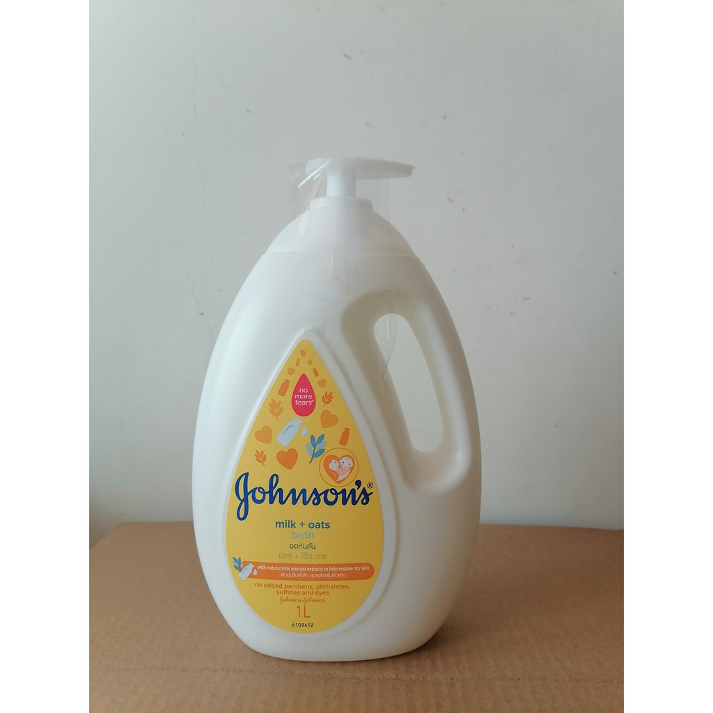 Sữa tắm Johnson's Baby chứa sữa và yến mạch (1000ml)