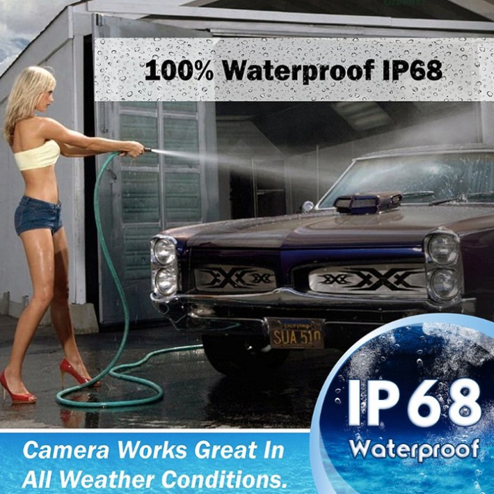 Sản Phẩm Camera lùi ô tô AHD độ nét cao dành cho màn hình DVD TJ-HS-XG: DC12, 1280(H)*960(V) pixels, IP68 | BigBuy360 - bigbuy360.vn