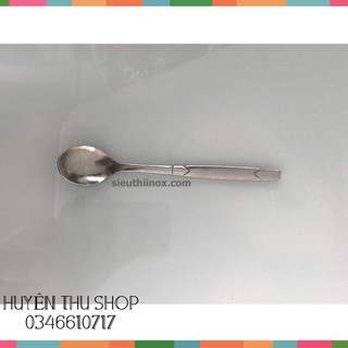 Combo 5 thìa cà phê inox dày đẹp cán V
