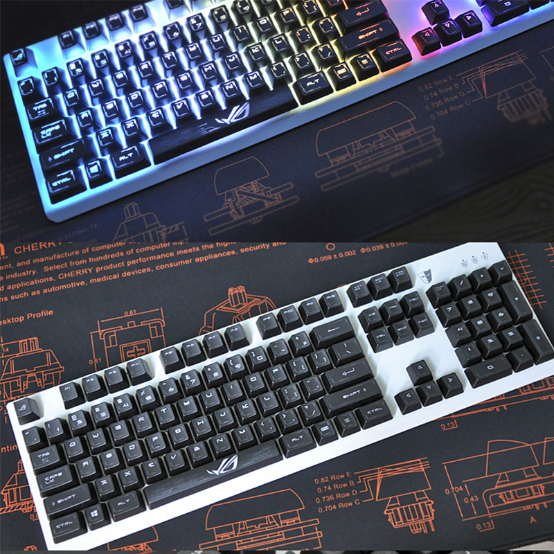 Nút Bàn Phím Cơ Corsair Version K65K70K95 G610 Bằng Abs Trong Mờ Phiên Bản Razer