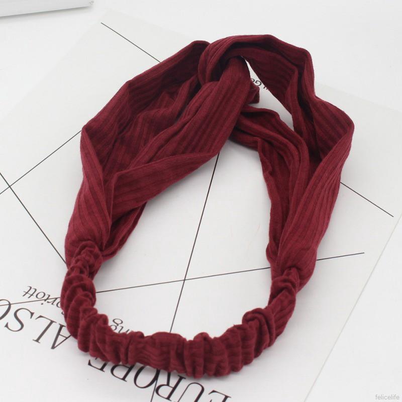 Băng đô vải thắt nút thời trang cá tính