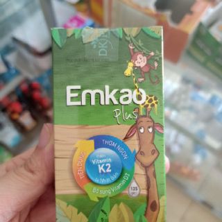 EMKAO PLUS - BỔ SUNG VITAMIN D3 +K2