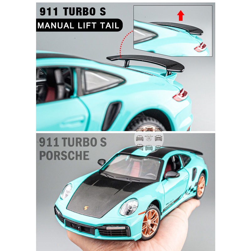 Mô Hình Xe Hơi Porsche 911 Turbo s Tỉ Lệ 1:24