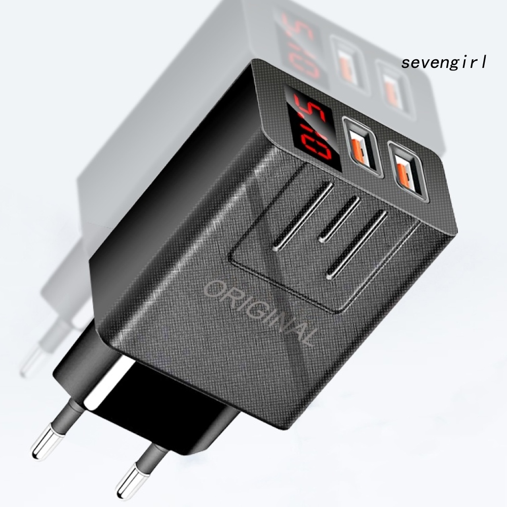 Củ Sạc Nhanh 2 Cổng Usb Sev-Qc 3.0 Cho Điện Thoại