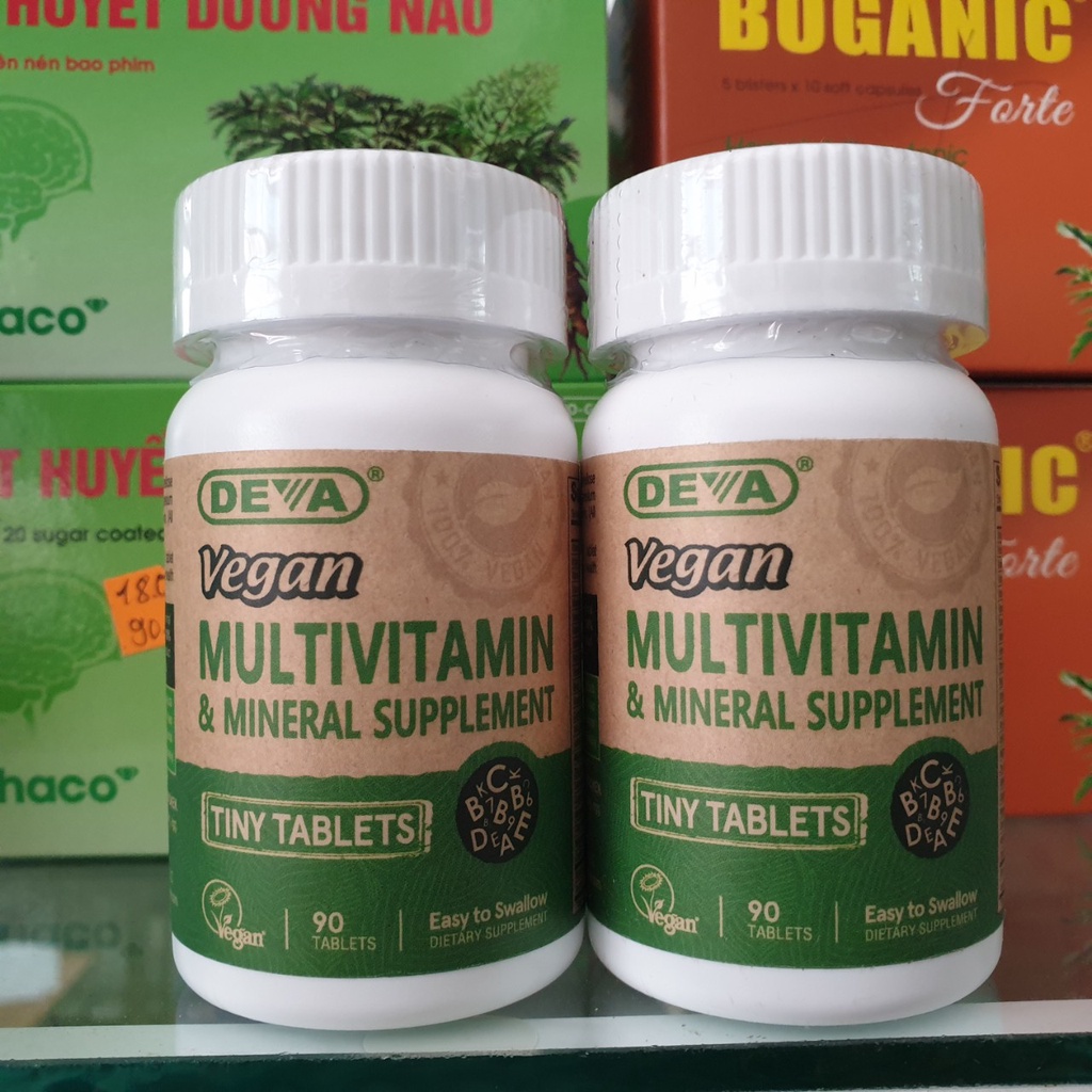 [Date 03/2025] Vegan Multivitamin - Vitamin tổng hợp bổ sung vitamin và khoáng chất Thuần Chay