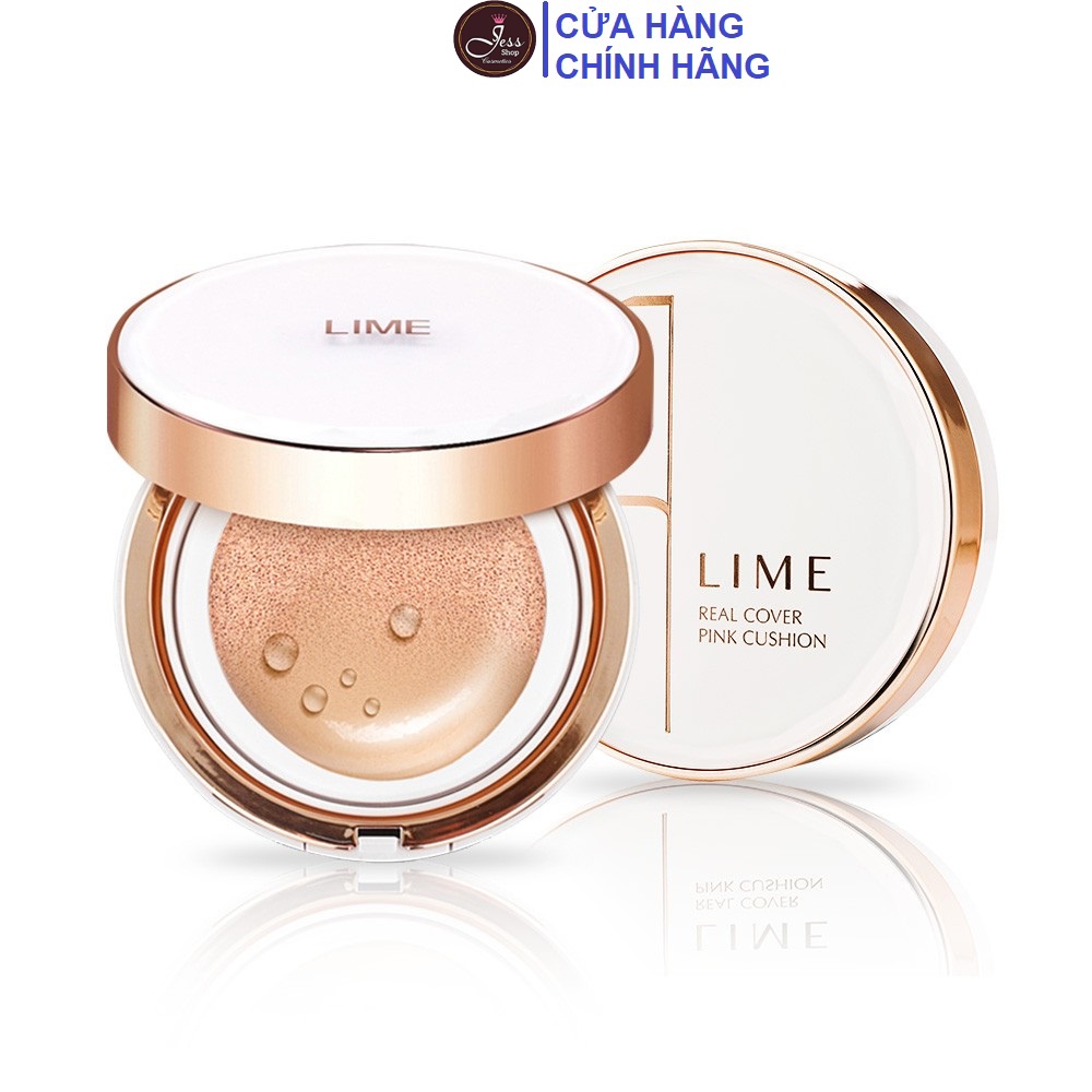 Phấn Nước Lime Real Cover Pink Cushion SPF 50+ PA+++ 20g