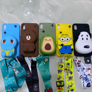 Ốp thú IPHONE XS MAX thú nổi có túi nhỏ siêu siêu kute
