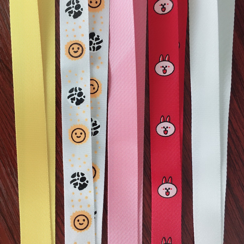 Dây đeo điện thoại, chìa khóa bản to nhiều màu T130