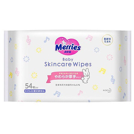 MERRIES- Giấy ướt 54 tờ