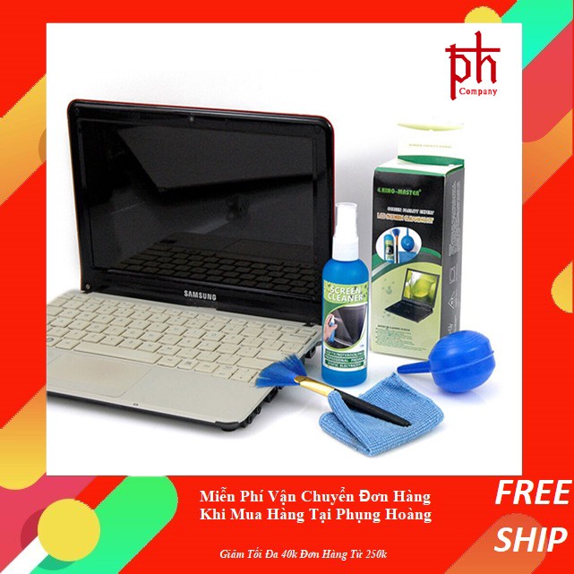 Bộ Vệ Sinh Laptop 4 Món