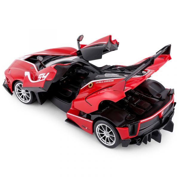 Bộ lắp ráp xe điều khiển Ferrari FXXK EVO (mở cửa & nắp máy) RASTAR R96900