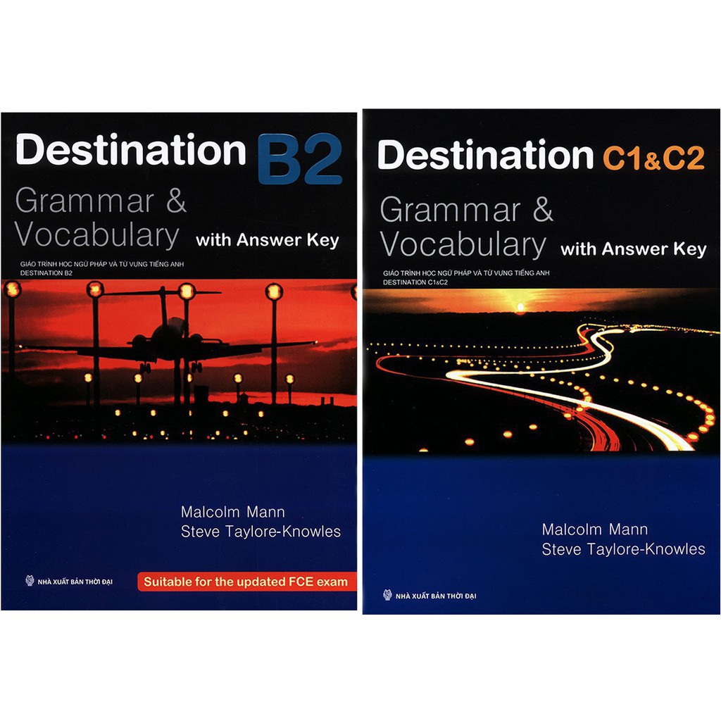 [Mã LIFEXANH24 giảm 10% đơn 99K] Sách - Combo Destination B2 + C1 & C2: Grammar and Vocabulary