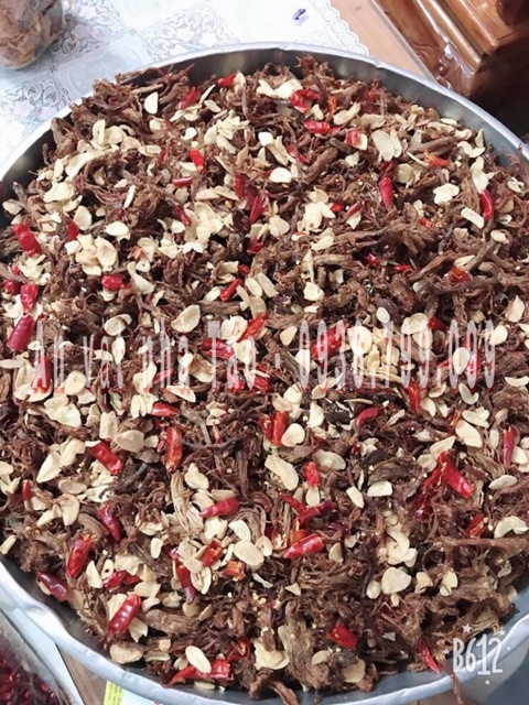 Khô heo bơ đen cháy tỏi (nửa ký - xưởng nhà làm ) | BigBuy360 - bigbuy360.vn