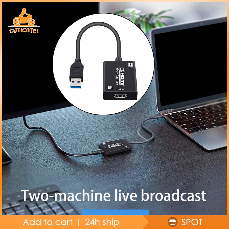 Máy Ghi Hình Live Stream Video Hd Chuyển Đổi 1) Sang Usb 3.0 4k Mới