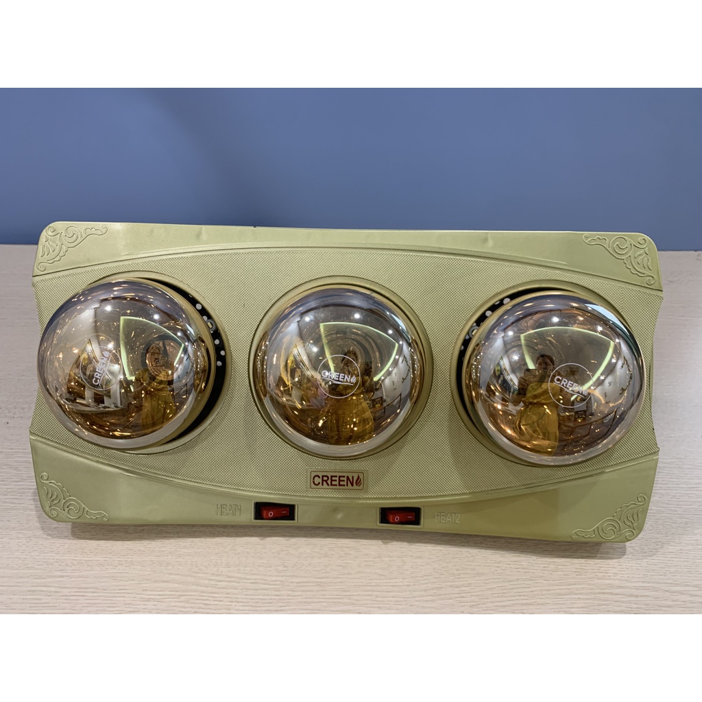 Đèn Sưởi Nhà Tắm Cao Cấp Creen 2 Bóng - 3 Bóng