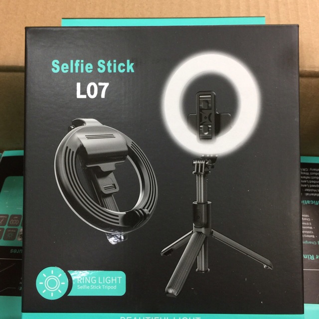 Gậy Chụp Ảnh Selfie Có Đèn Led 16cm Kết Nối Bluetooth | BigBuy360 - bigbuy360.vn