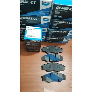 Bố thắng trước bendix db1741gct toyota innova 2006+ 2009+ 2012+2015 / hiluk gầm thấp