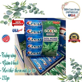 Kem Đánh Răng Crest Complete Multi Benefit Fluoride Toothpaste 232gr - Kem đánh răng Crest Scope 232gr