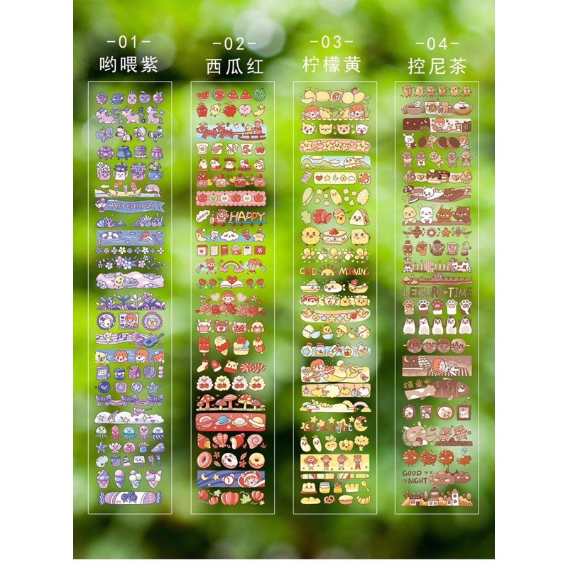 🐽Bảng sticker ngộ nghĩnh đáng iu