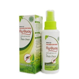 Bình xịt xua đuổi côn trùng . fly@way 60ml ; 100ml