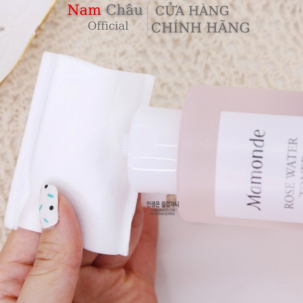 Nước Hoa Hồng Mamonde Diếp Cá, Rose Water Toner cấp ẩm, làm mềm mịn da 250ml NPP Nam Châu