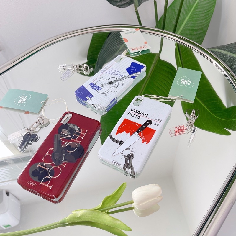 Combo ốp điện thoại kèm móc khoá các couple phim KinnPorsche The Series