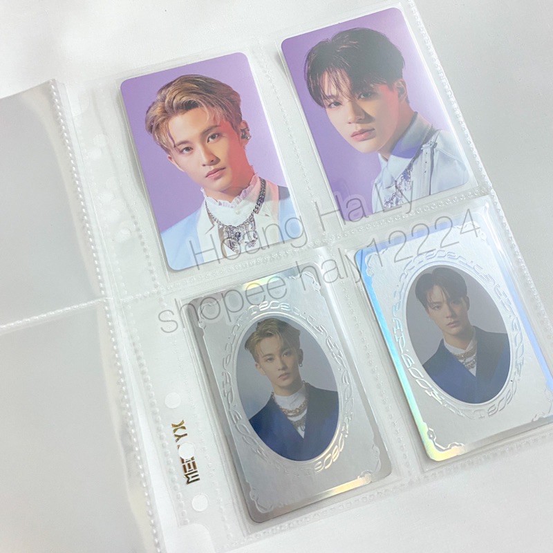 SHEET ĐỰNG BÀI/CARD MEET 4 Ô SIZE A5