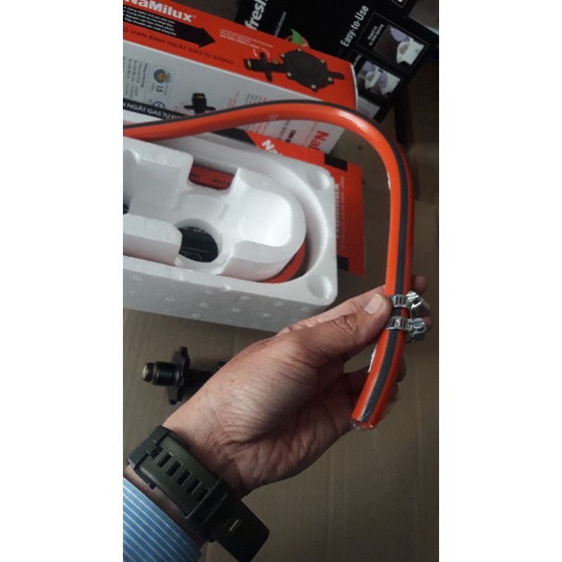 Bộ van dây gas ngắt gas tự động NAMILUX