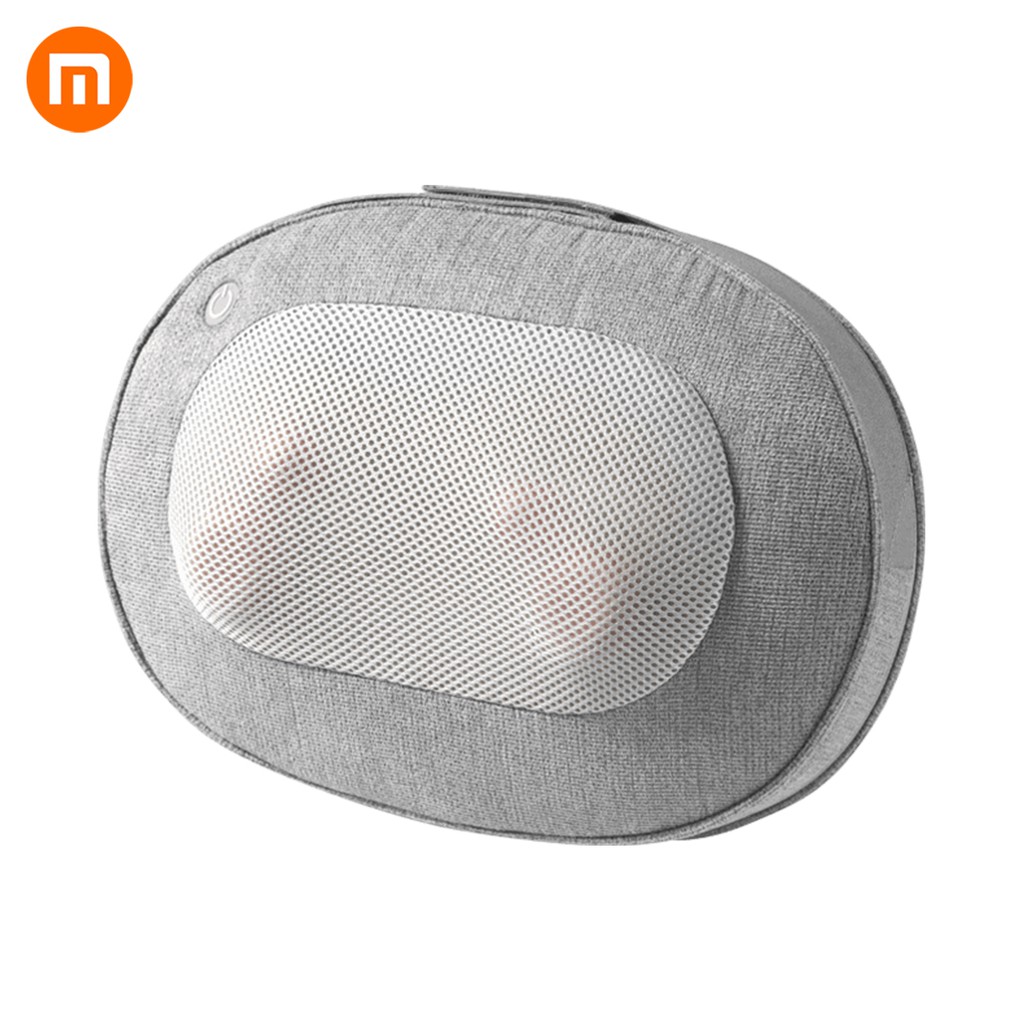 Xiaomi Leravan Relaxation Massage Pillow Vibrator Electric Neck Back Heating Kneading For Shiatsu Back Massager