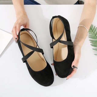 [ORDER] Giày búp bê ballet dây chéo