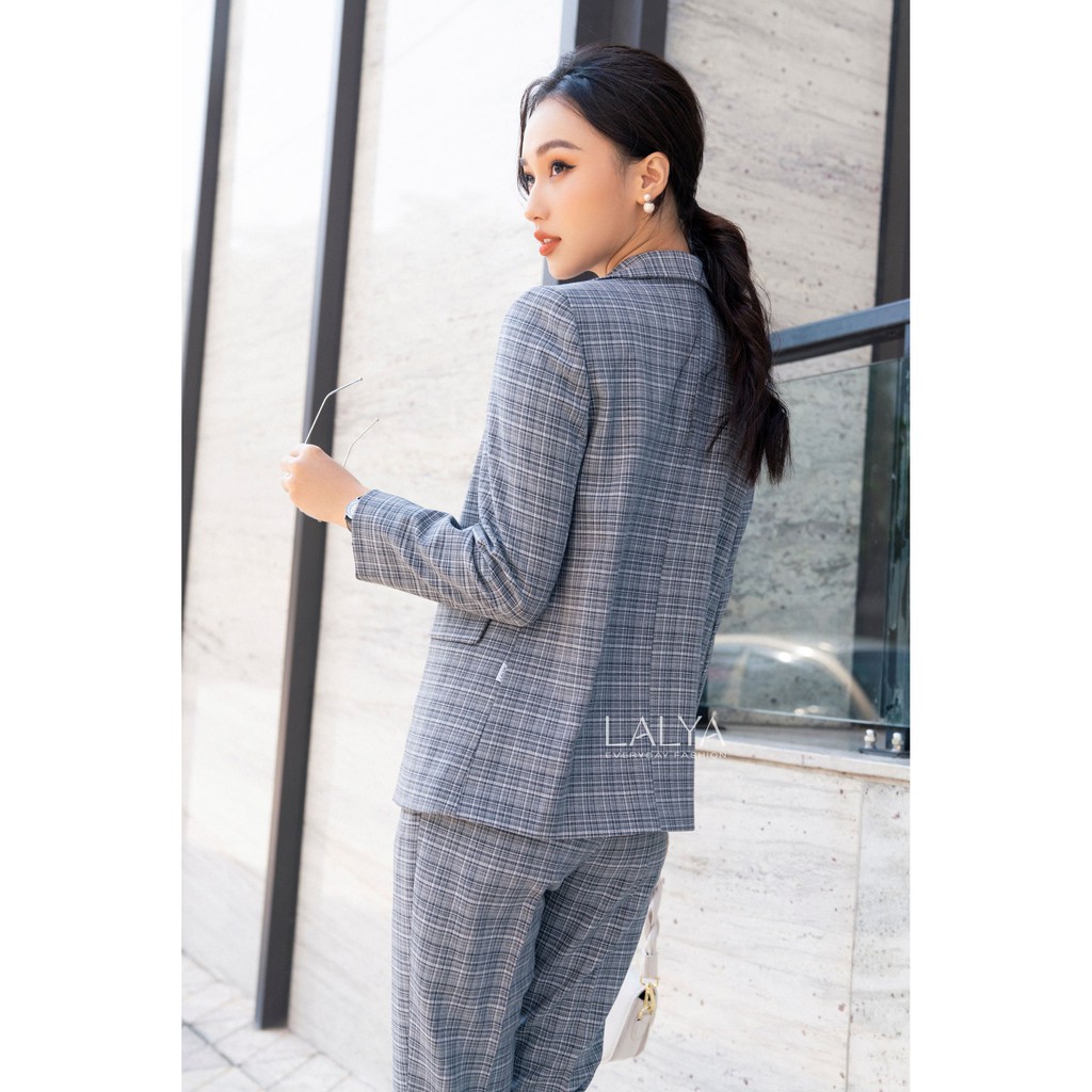 LALYA_Áo Blazer suông 3 in 1-Xám | BigBuy360 - bigbuy360.vn
