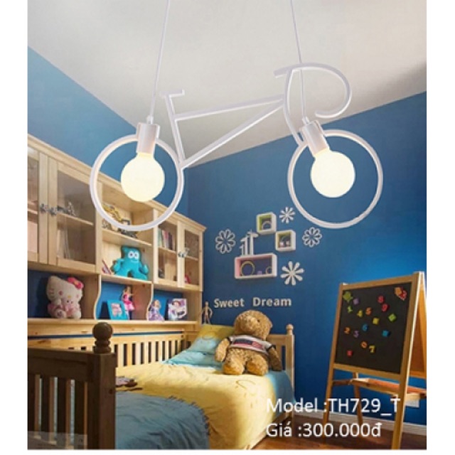 Đèn thả hình xe đạp