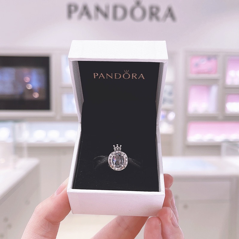 Vương miện đá quý O Bangle Charm Hạt Quà tặng bên
