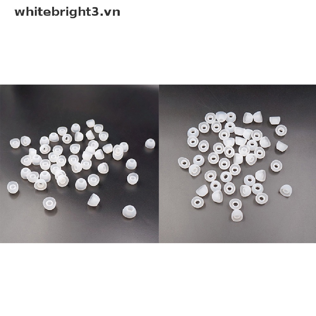 Set 50 Nút Bọc Tai Nghe Bằng Silicon Mềm Đặc Biệt