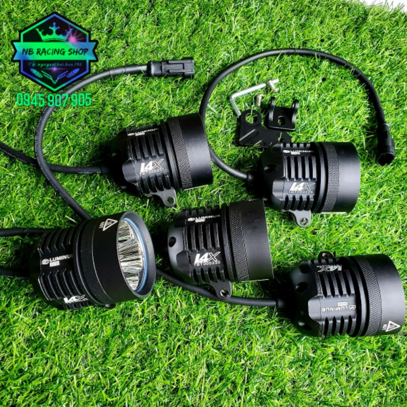 Đèn Trợ Sáng L4X Chip SST20 Real Kính Tím Cực Sáng .NB Racing Shop