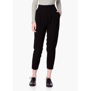 Quần baggy công sở cạp phối chun
