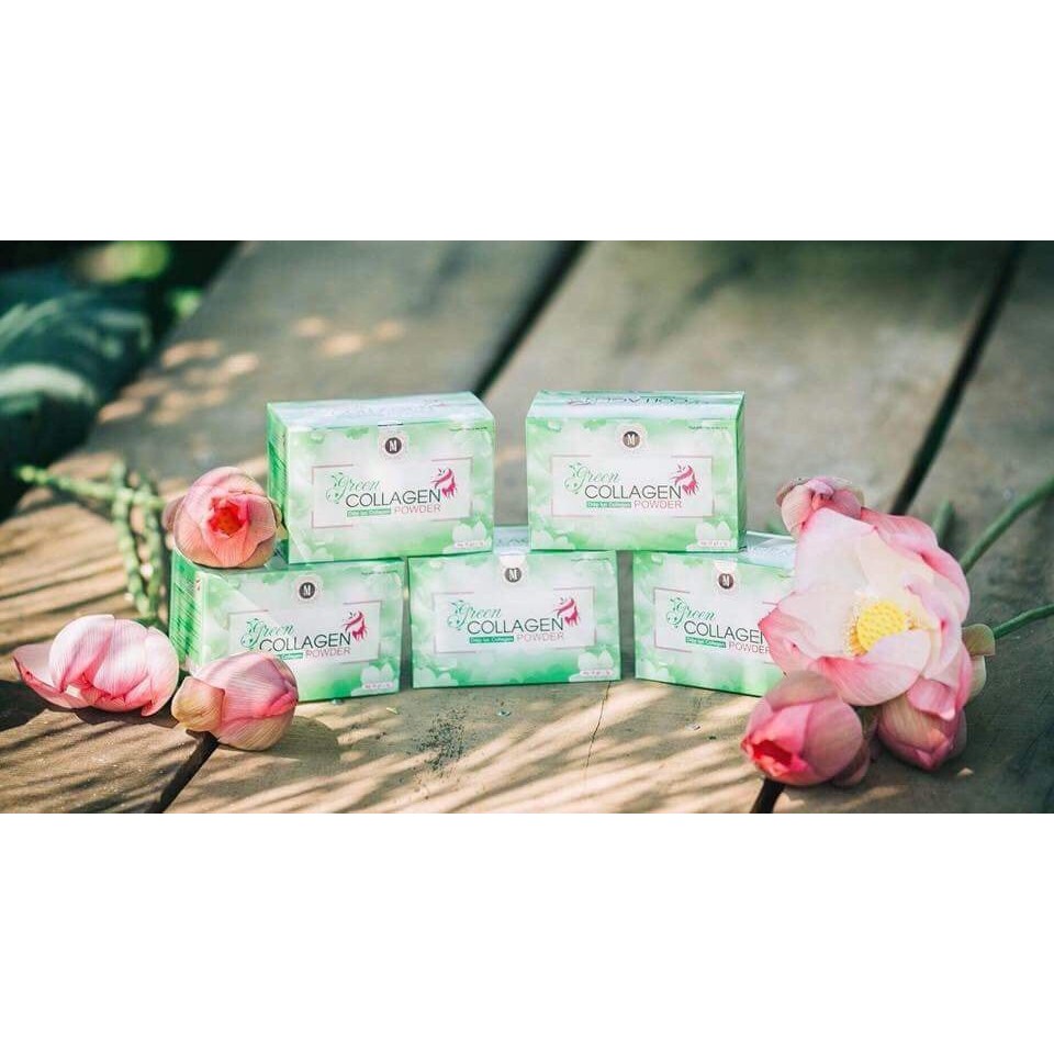 (Chính Hãng) Diệp Lục Colagen Green Powder (Tặng Bình Thủy Tinh 300ml) Làm Đẹp Da, Tăng Cường Nội Tiết Tố,Giarm Khô Hạn | BigBuy360 - bigbuy360.vn