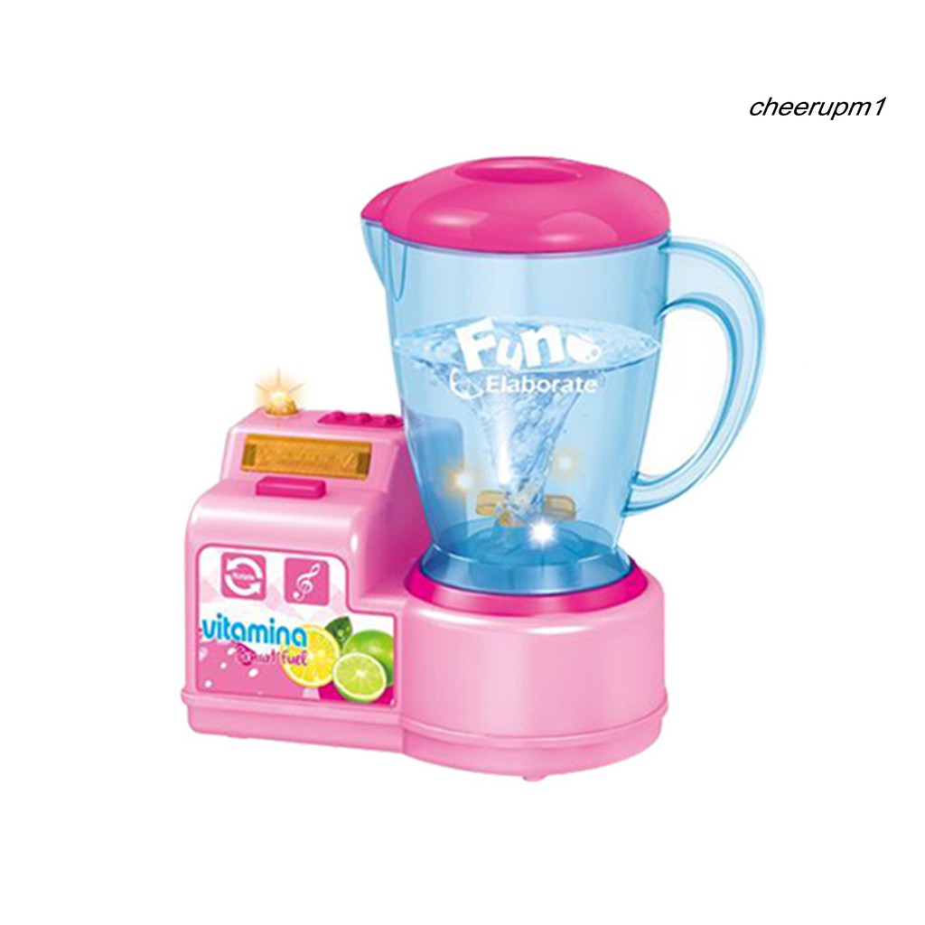 Máy xay sinh tố đồ chơi có đèn và nhạc dành cho bé