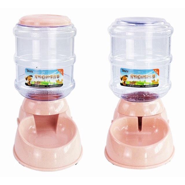 Bình kèm BÁT ĂN VÀ BÁT NƯỚC cấp TỰ ĐỘNG CHO CHÓ MÈO cỡ lớn
