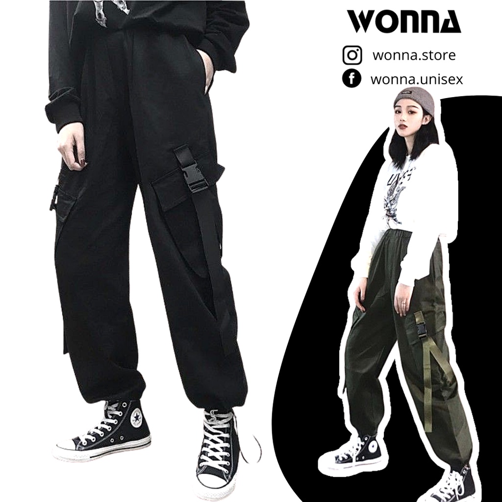 (CÓ SẴN) (KÈM ẢNH THẬT 4 ẢNH CUỐI) Quần Box Pant jogger túi hộp unisex ulzzang form rộng oversize street style Hàn