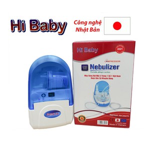 Máy xông hút mũi họng Hi Baby - Máy xông khí dung - hút dịch mũi 2 trong 1