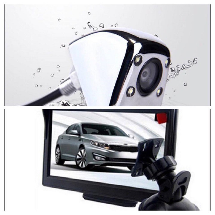 [DEAL HOT]COMBO MÀN HÌNH TAPLO 5INCH - CAMERA LÙI HD CAO CẤP