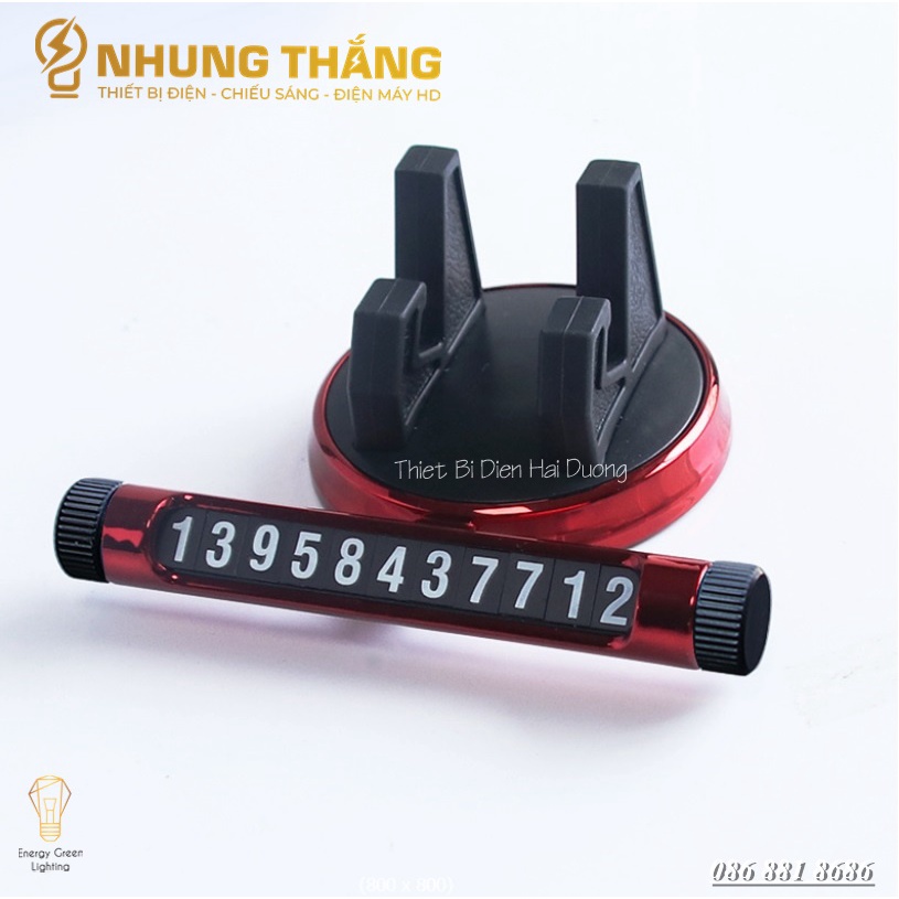 Giá Đỡ Điện Thoại Trên Ô tô XY-S001 Hiện Số điện thoại - Xoay 360 Độ, Chống Rung - Tặng 1 Thanh Làm Thơm Ô tô