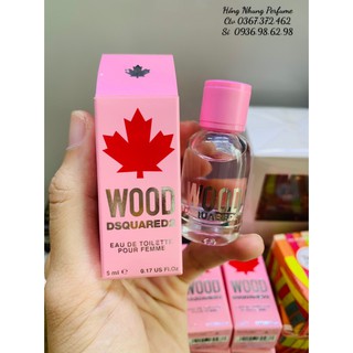 Nước hoa mini nữ Dsquared2 Wood Pour Femmy EDT 5ml