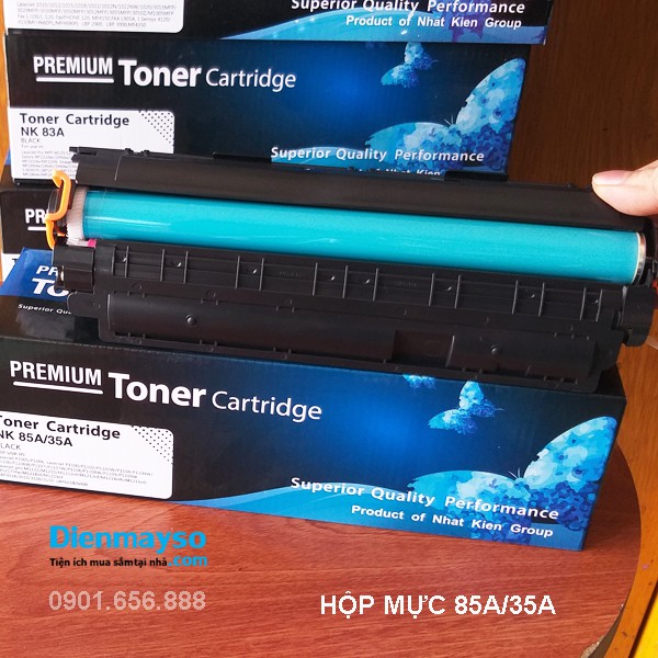 Hộp mực HP 35A 85A Máy in HP 1005 1006 P1102 Canon 3010 3050 6000