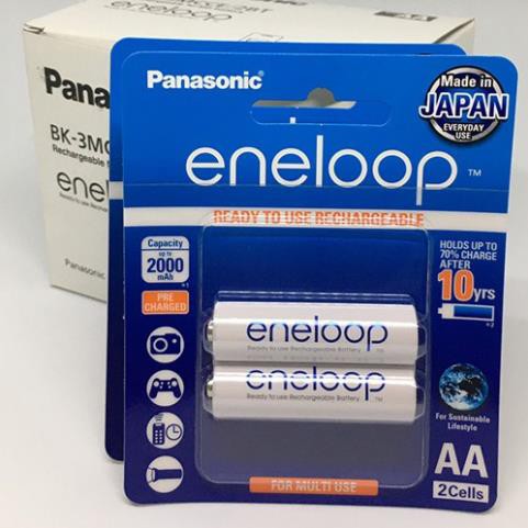 Pin sạc Panasonic Eneloop 2000mAh made in Japan