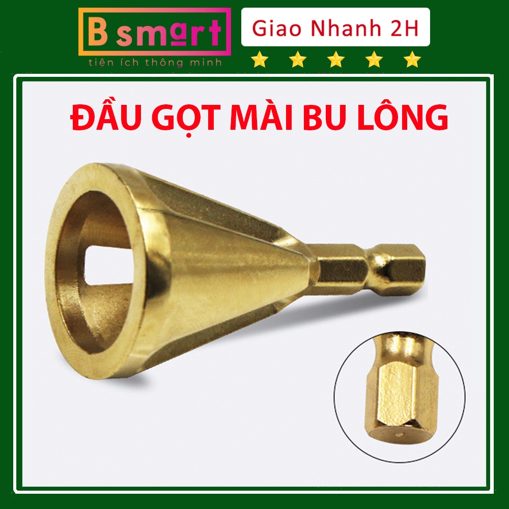Đầu mài bu lông chuôi lục giác có rãnh