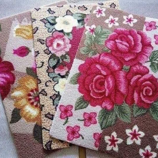 Thảm nỉ Lau chân 3D