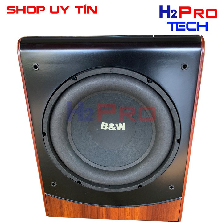 Loa Sub điện B&W 604 8No, bass 30, 270W, siêu trầm, bass sâu Vân gỗ bóng